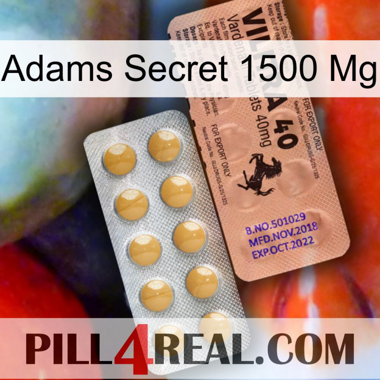 Adams Secret 1500 Mg 41